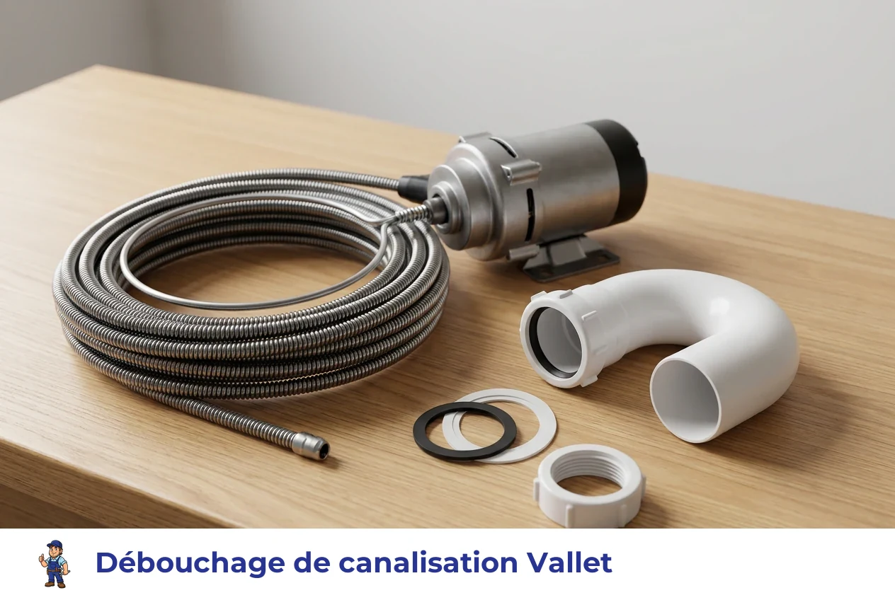 Débouchage de canalisation à Vallet