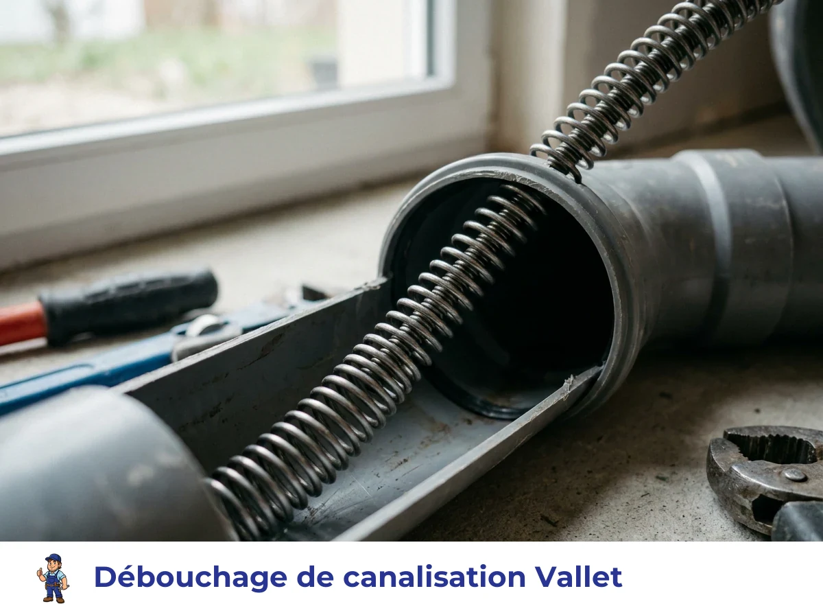 Débouchage de canalisation à Vallet