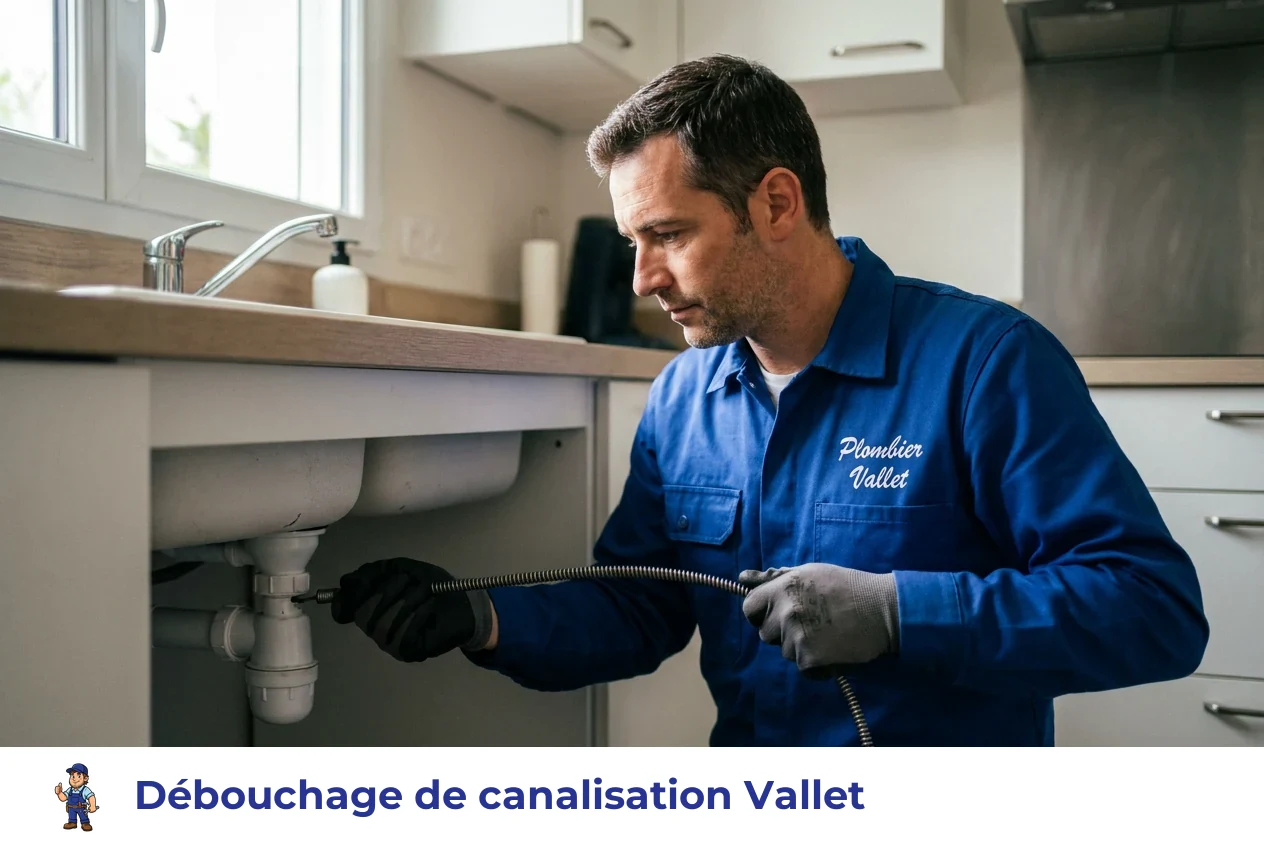 Débouchage de canalisation à Vallet
