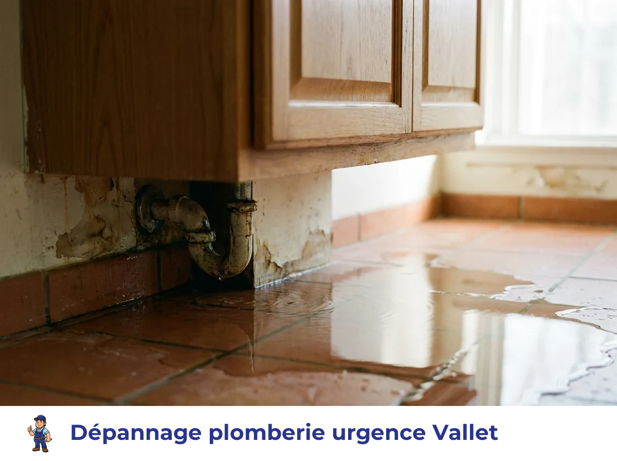 Dépannage plomberie urgence à Vallet