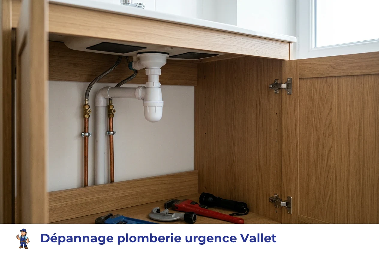 Dépannage plomberie urgence à Vallet