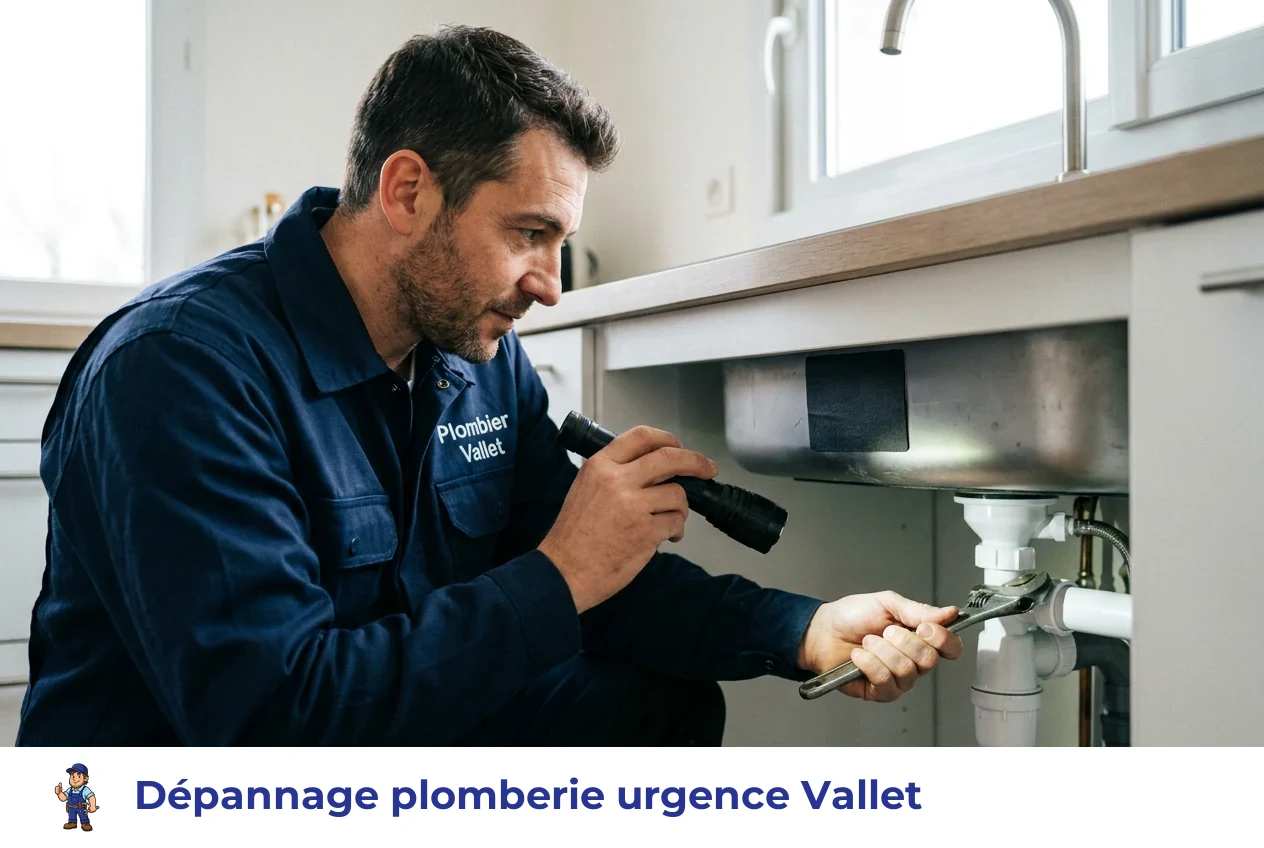 Dépannage plomberie urgence à Vallet