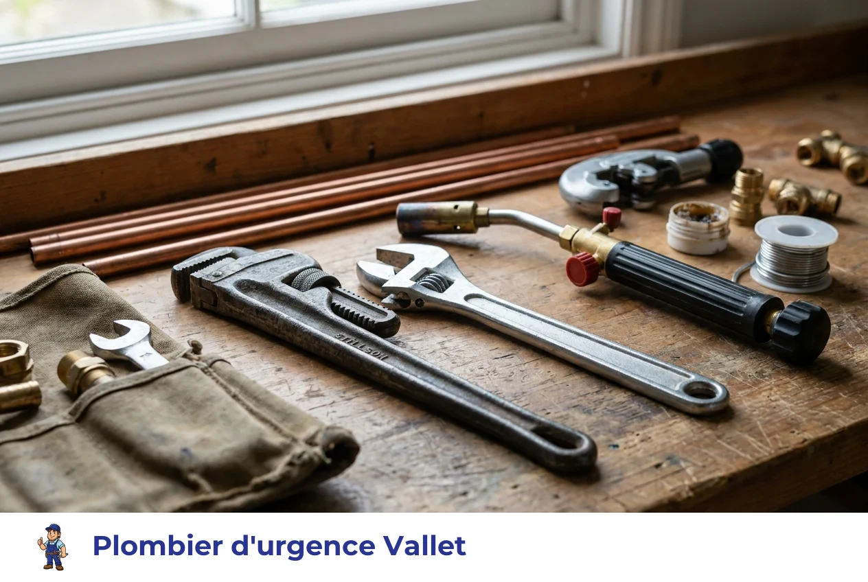 Plombier d'urgence à Vallet
