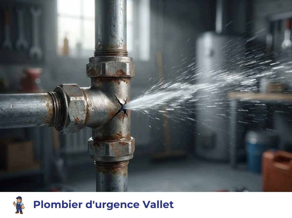 Plombier d'urgence à Vallet