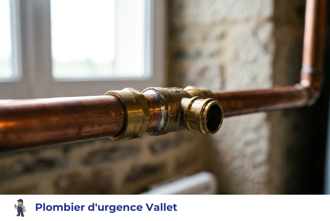Plombier d'urgence à Vallet