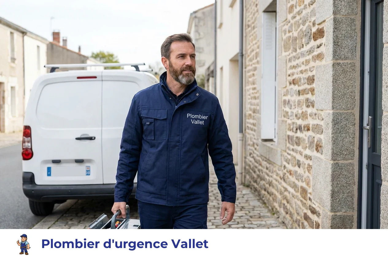 Plombier d'urgence à Vallet