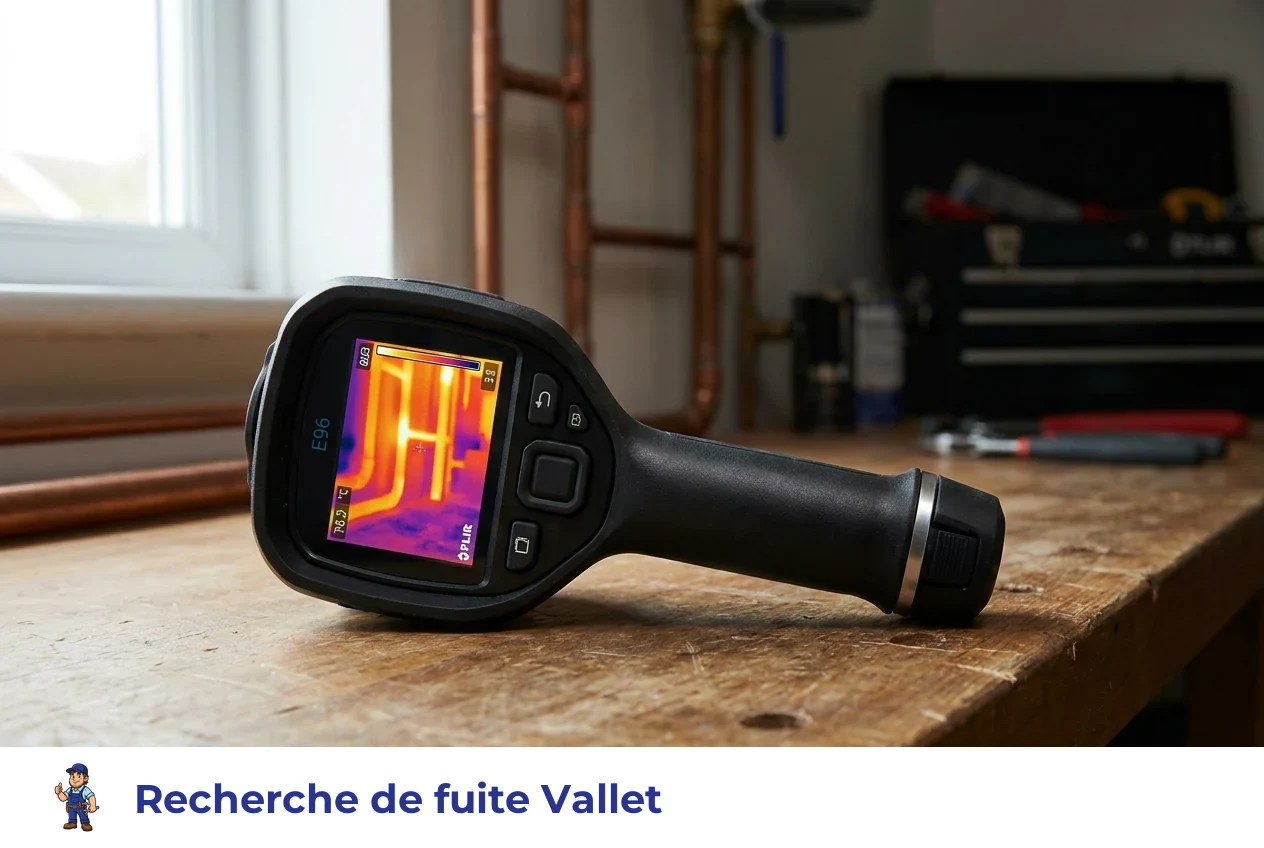 Recherche de fuite à Vallet