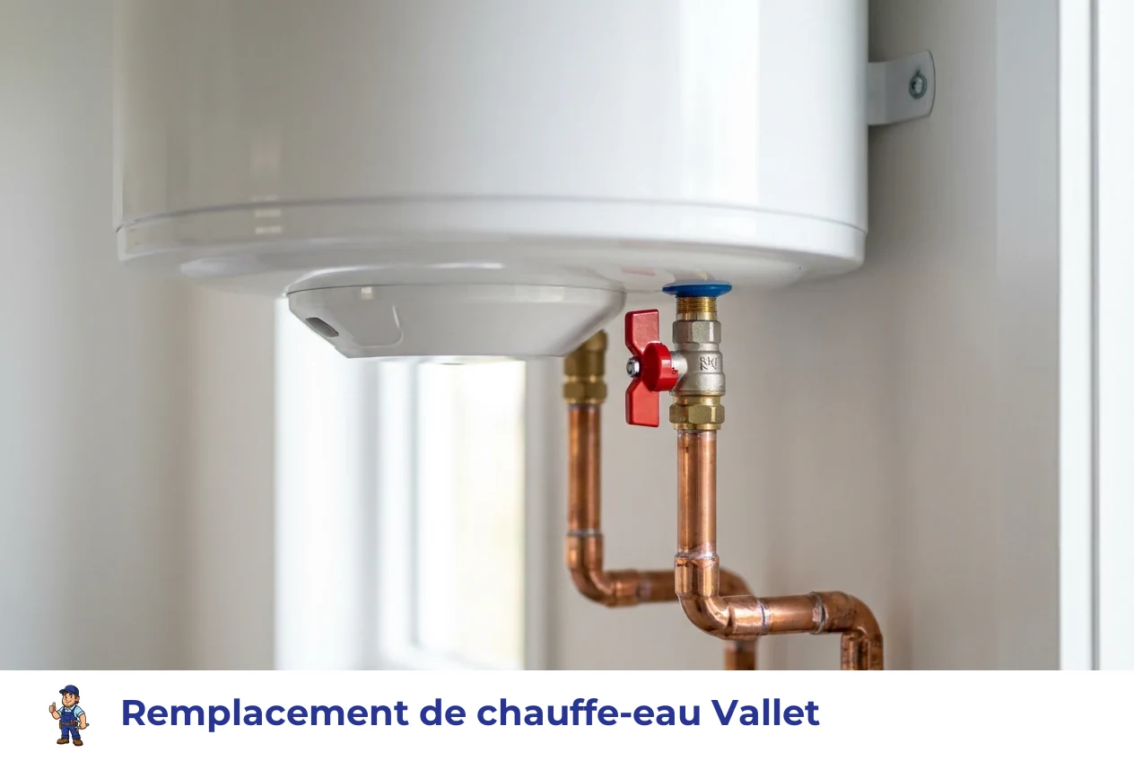Remplacement de chauffe-eau à Vallet