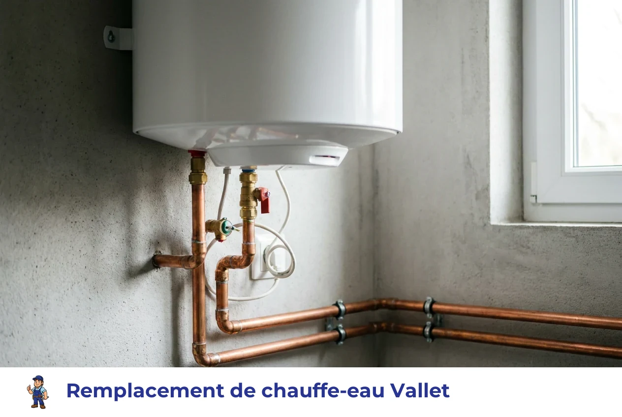 Remplacement de chauffe-eau à Vallet
