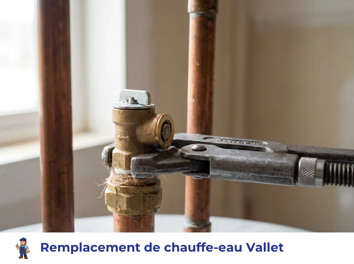 Remplacement de chauffe-eau à Vallet