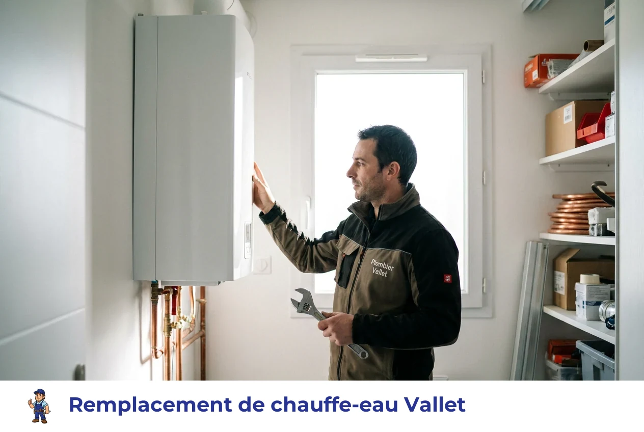 Remplacement de chauffe-eau à Vallet