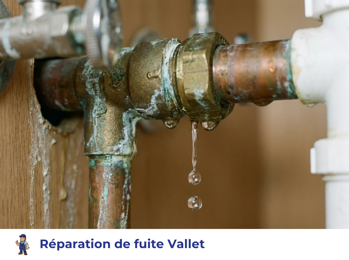 Réparation de fuite à Vallet