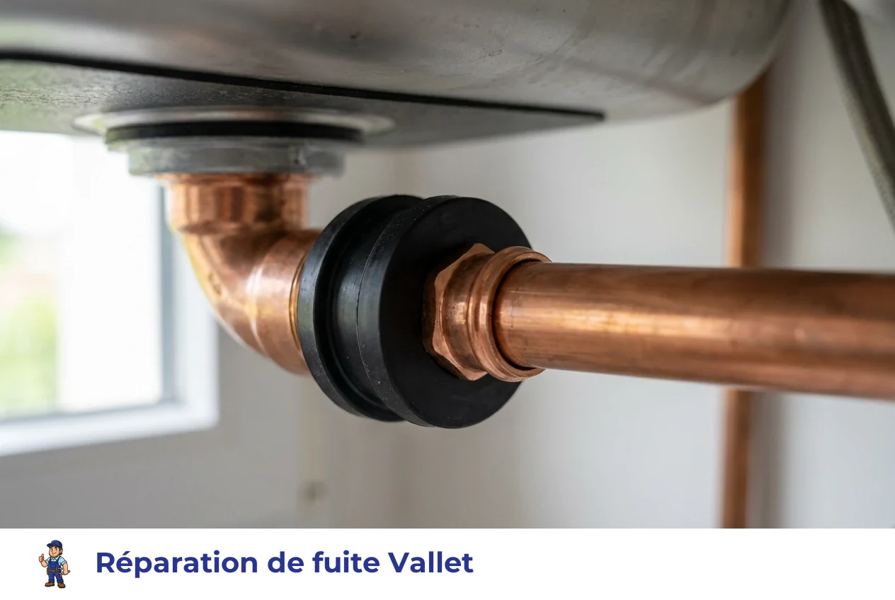 Réparation de fuite à Vallet