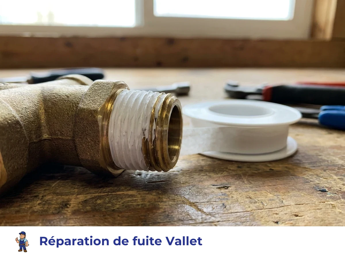 Réparation de fuite à Vallet