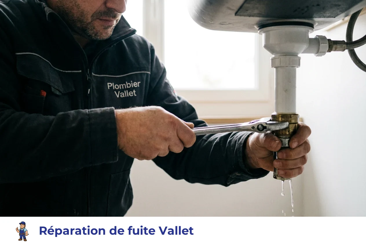 Réparation de fuite à Vallet